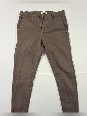 Legend Slim Fit Chino Pants in Taupe
